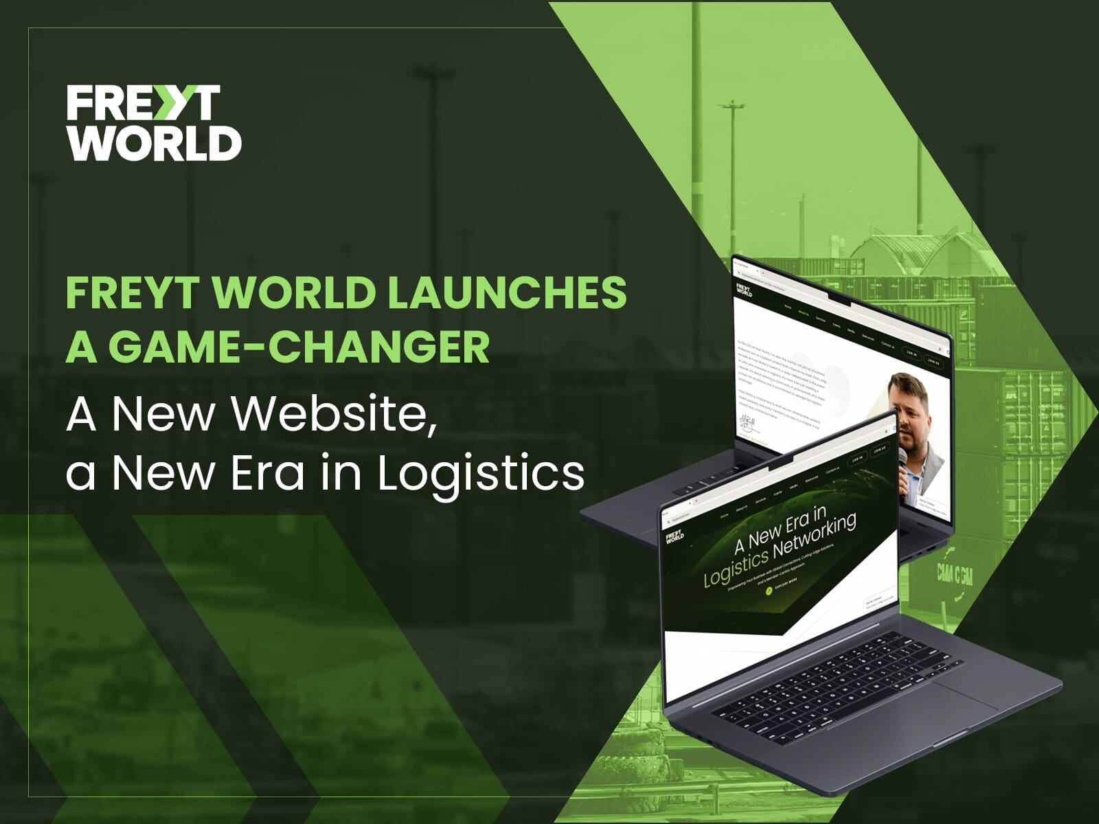 Freyt World launches a game-changer: A New Website, a New Era in Logistics