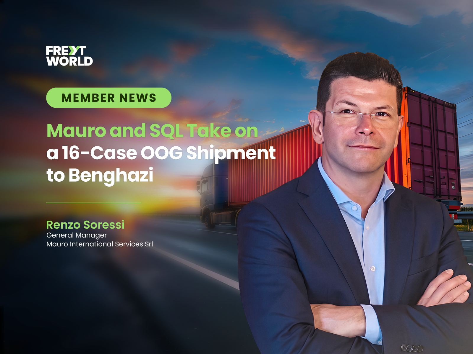 Mauro and SQL Take on a 16-Case OOG Shipment to Benghazi